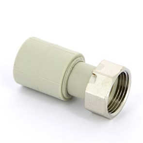 Муфта сварка-В 20х3/4' с накидной гайкой пломбируемая 858373