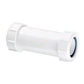 Муфта удлиненная компрессионная Ду=50ммхДу=50мм; цвет-белый 865504