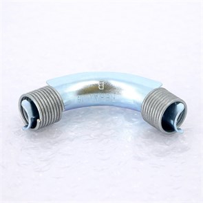 Направляющая 90гр. для PEX труб d16 оцинк сталь с фиксирующими кольцами 879375