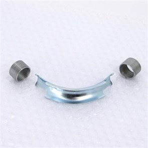 Направляющая 90гр. для PEX труб d20 оцинк сталь с фиксирующими кольцами 879600