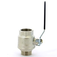 Кран НВ 1'1/2 плоская ручка OREGON серия 306 полный проход 867425