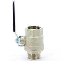 Кран НВ 1'1/4 плоская ручка OREGON серия 306 полный проход 860233