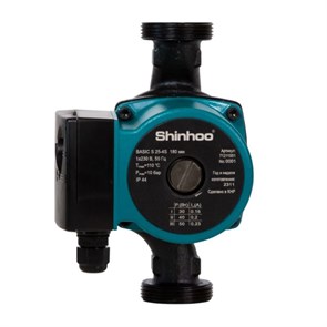 Насос циркуляционный Shinhoo BASIC S 32-6S с гайками 879239