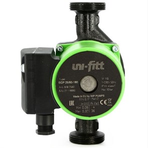 Насос циркуляционный энергоэффективный ECP 25/60 180 с гайками 868691