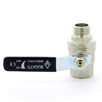 Кран НВ 1/2' плоская ручка OREGON серия 306 полный проход 885194