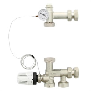 Насосно-смесительная группа SOLOMIX MINI с наружной резьбой 1