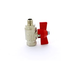 Кран НВ 1/4' бабочка IDEAL 881890