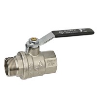 Кран НВ 2' плоская ручка OREGON серия 306 полный проход 886353