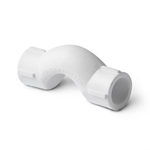 Обвод с муфтами короткий 20 PP серый 857264