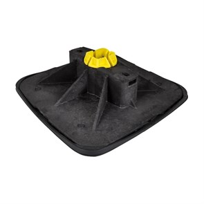 Опора 335 x 335 мм кровельная с антивибр. ковриком BIS Yeti 880349