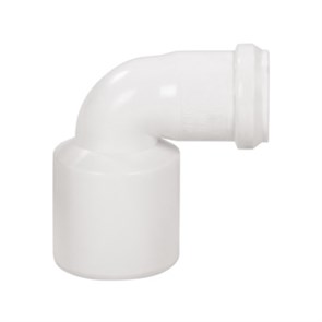 Отвод 32/50 х 87' редукционный белый, HTBR 875547