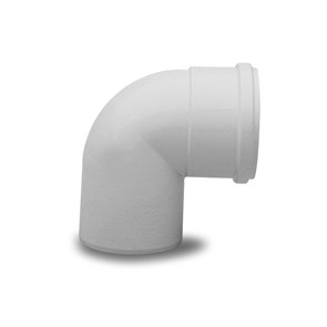 Отвод 90' алюминиевый эмалированный,  диам. 80 мм 878928