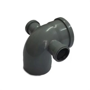 Отвод комбинир. с доп.входами слева и справа 110*90/50/50 РосТурПласт 865926