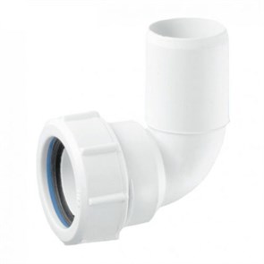 Отвод на 90° компрессионный Ду=50ммхДн=50мм; цвет-белый 868716