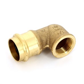 Отвод пресс-В 28x3/4' бронза Sanpress SC-Contur 858461