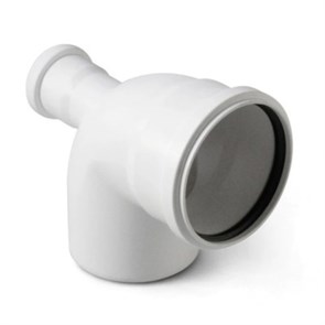 Отвод с выходом левый правый Pro Aqua Stilte Белый 110x50/45 880189