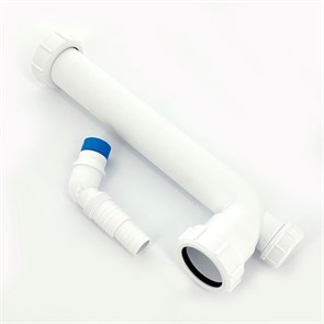 Отводная труба L=255 мм под 90° 1 1/2