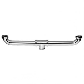 Отводной комплект латунный из двух точек; два входа 1 1/4