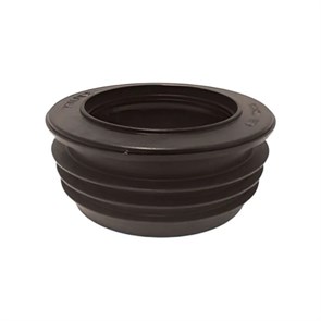 Переходник внутренний Дн=110ммхДу=75мм с манжетой; цвет-черный 880364