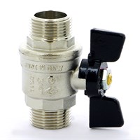 Кран НН 3/4' бабочка OREGON серия 327 полный проход 880197