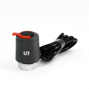 Привод термоэлектрический 230 В нормально закрытый, черный, кабель 1 м 869498