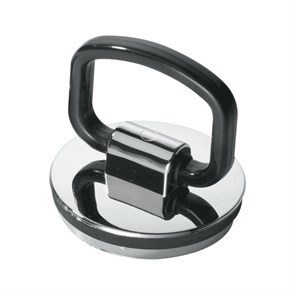 Пробка пластиковая с круглым держателем под сливную решётку D70/85/113мм; цвет-хром 859772