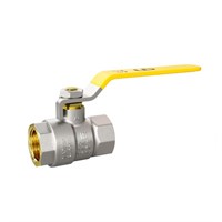 Кран шаровой Pride ВВ 1 47.25.В-В.Р GAS латунь рычаг стальной 857462