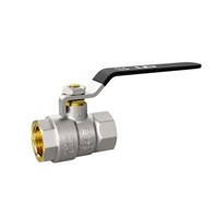 Кран шаровой Pride ВВ 1 47.25.В-В.Р латунь рычаг стальной 875445