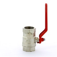 Кран шаровой ВВ 1' с заглушкой 1/4' и дренажным вентилем, ручка 877749