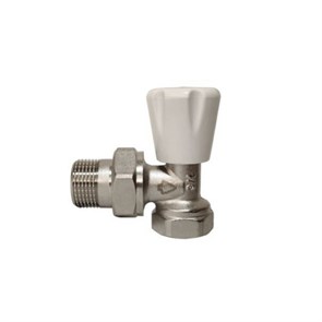 Радиаторный клапан ручной Element-M, угловой Ду20 (3/4