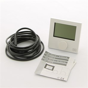 Радиотермостат комнатный электронный с дисплеем, выносным датчиком 874368