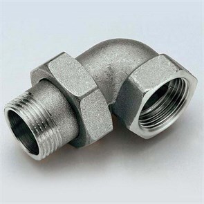 Разъемное соединение 1' угловое никелир. 857410