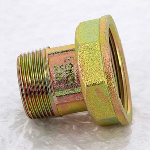 Разъёмное соединенние НВ 1'1/4 для двухтрубных газовых счетчиков, оцинк.чугун 879118