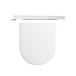 Сиденье для унитаза Hatria Futura, Soft Close, белый 879467