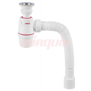 Сифон NEO с выпуском 1 1/4 х 40 мм и с гофротрубой L800 мм, 40 х 40/50 мм 863505