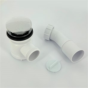 Сифон бутылочный для поддона 50-60 мм с вып., высота трапа 92 мм, выход 40/50 мм 883364