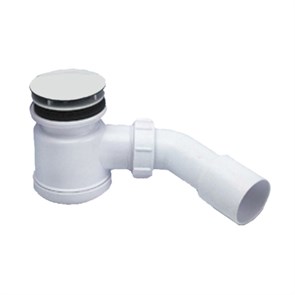 Сифон бутылочный для поддона с выпуском (H92мм; выпуск/