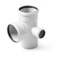 Крестовина двухплоскостная правая Pro Aqua Stilte Белая 110x110x50/87,5 863447