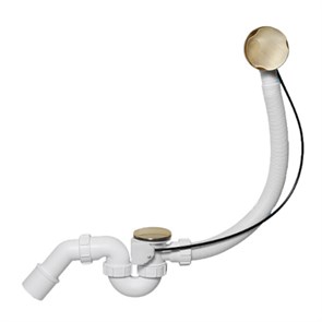 Сифон для ванн/поддонов с выпуском и переливом ( 1 1/2
