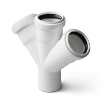 Крестовина одноплоскостная Pro Aqua Stilte Белая 50x50x50/45 882624