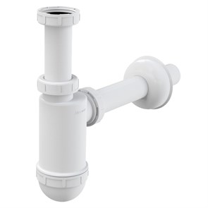 Сифон для умывальника DN32 с накидной гайкой 1 1/4
