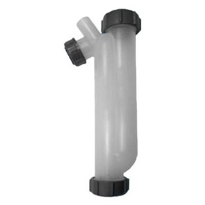 Сифон трубный S-образный для слива конденсата с дополнительным отводом Ду=17мм; высота гидрозатвора 886226