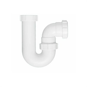 Сифон трубный Р-образный без выпуска (2