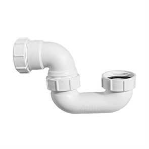 Сифон трубный Р-образный поворотный без выпуска ( 1 1/2