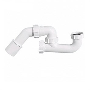 Сифон трубный Р/S-образный поворотный без выпуска ( 1 1/2