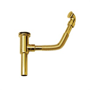 Слив-перелив (H220мм, L280ммхD25мм, D60мм сливная решётка/пробка тип-