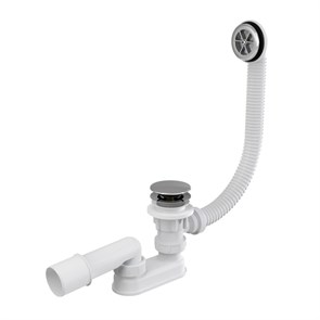 Слив-перелив A505CRM для ванны click-clack 40/50 x 570 мм, хром 880416