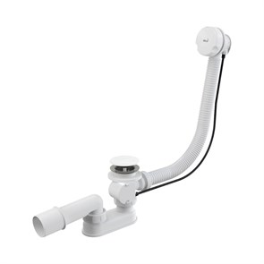 Слив-перелив Alca для ванны п/автомат, 80 см, белый 876597