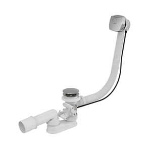 Слив-перелив Alcaplast для г/м ванн с отв. 52 см, хром 878236