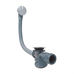 Слив-перелив Wirquin SB600 полуавтомат, трос внутри перелива, выпуск 40 мм 870148